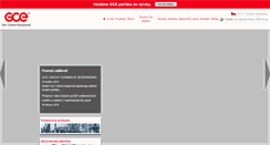 Desktop Screenshot of czech.gcegroup.com