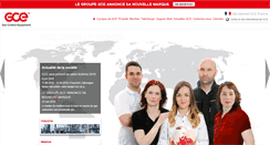 Desktop Screenshot of france.gcegroup.com