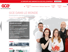 Tablet Screenshot of france.gcegroup.com